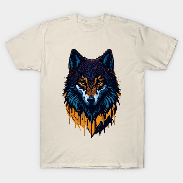 Wolf T-Shirt by VekiStore